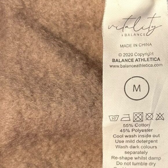 Vitality X Balance Athletica Size M Affirmation‎ Jogger Sweatpants Loungewear - Picture 2 of 8